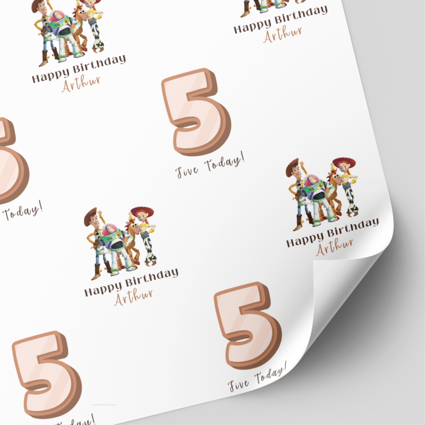 Toy Story Birthday Wrapping Paper
