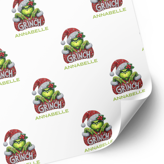 Grinch Christmas Wrapping Paper