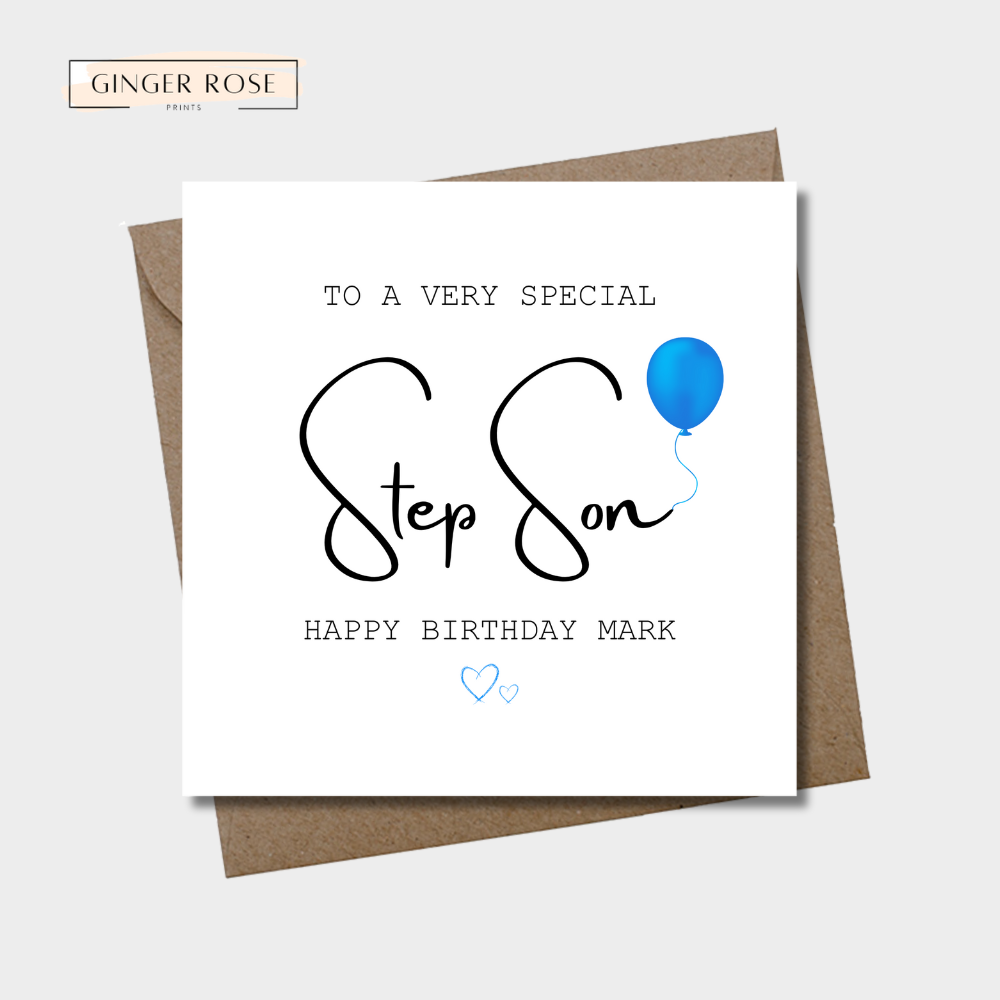 To A Very Special Happy Birthday For Him Card