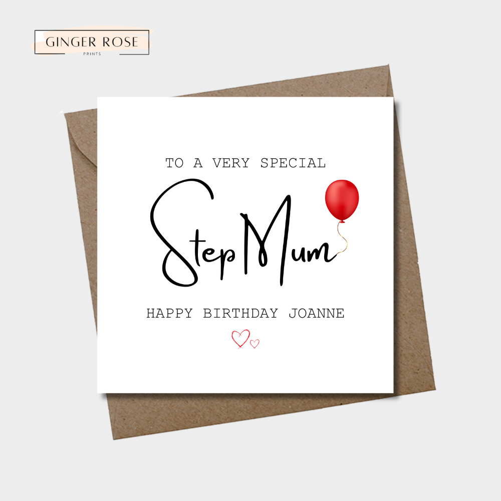 To A Very Special Happy Birthday For Her Card