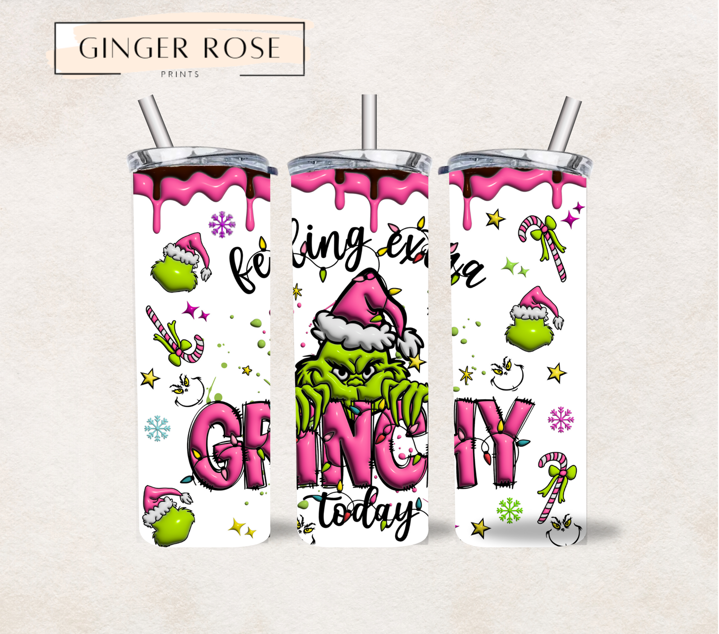 Feeling Extra Grinchy Tumbler