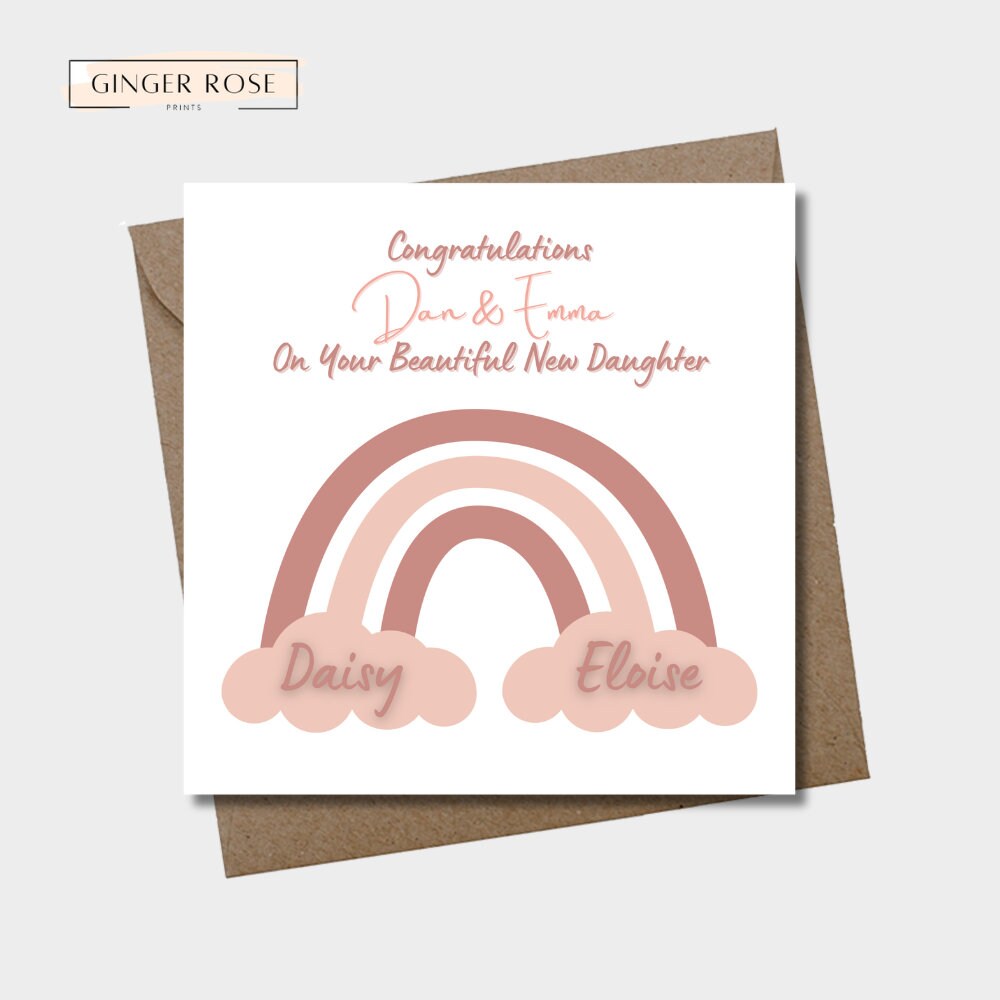 Congratulations Rainbow Card