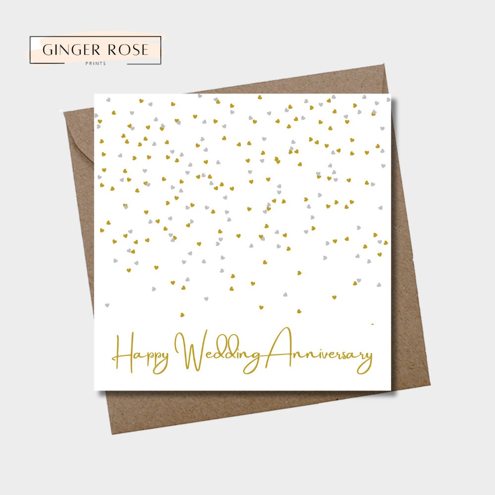 Happy Wedding Anniversary Card