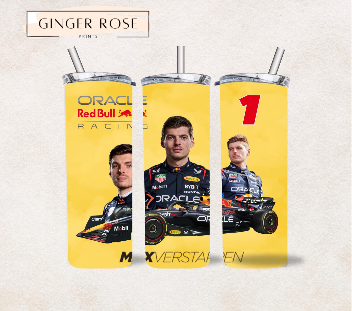 Max Verstappen Red Bull Racing Tumbler