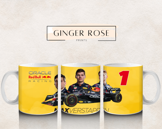 Max Verstappen Red Bull Racing Mug