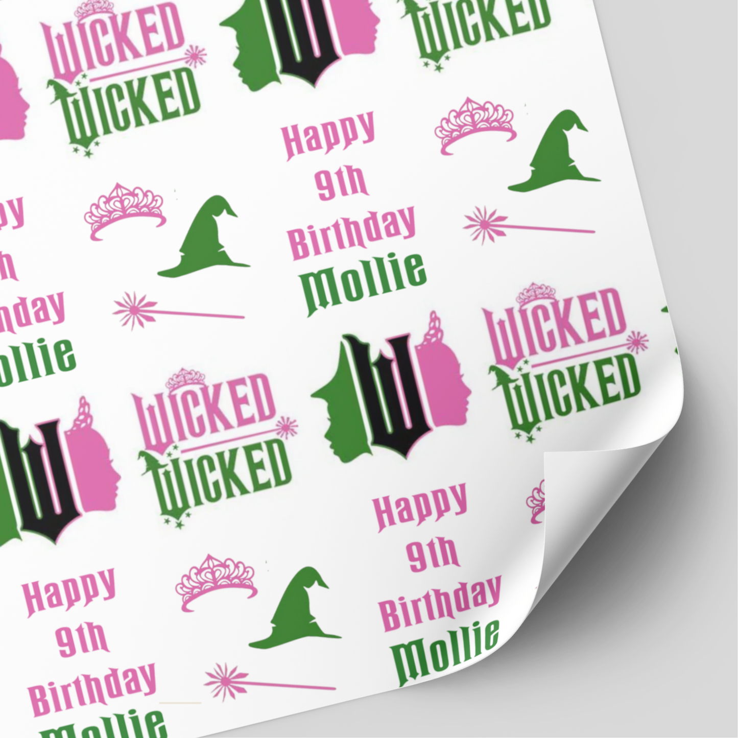 Wicked Birthday Wrapping Paper