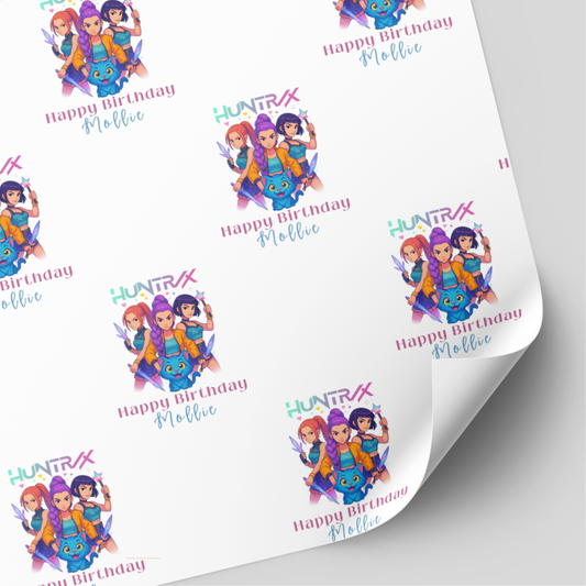 KPop Demon Hunters Birthday Wrapping Paper