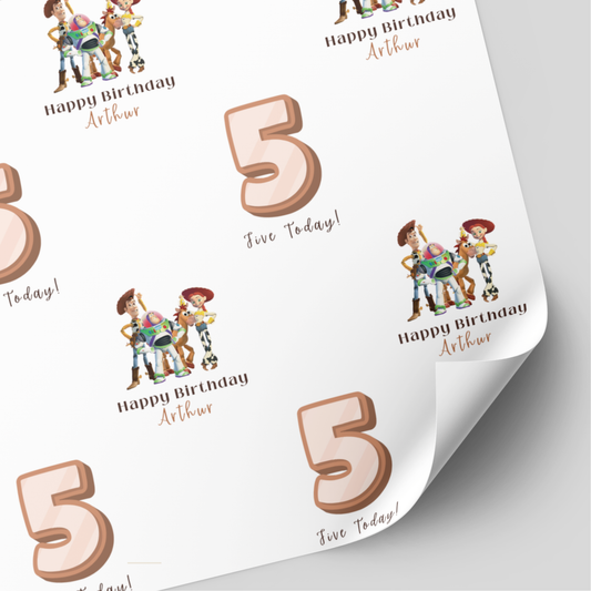 Toy Story Birthday Wrapping Paper