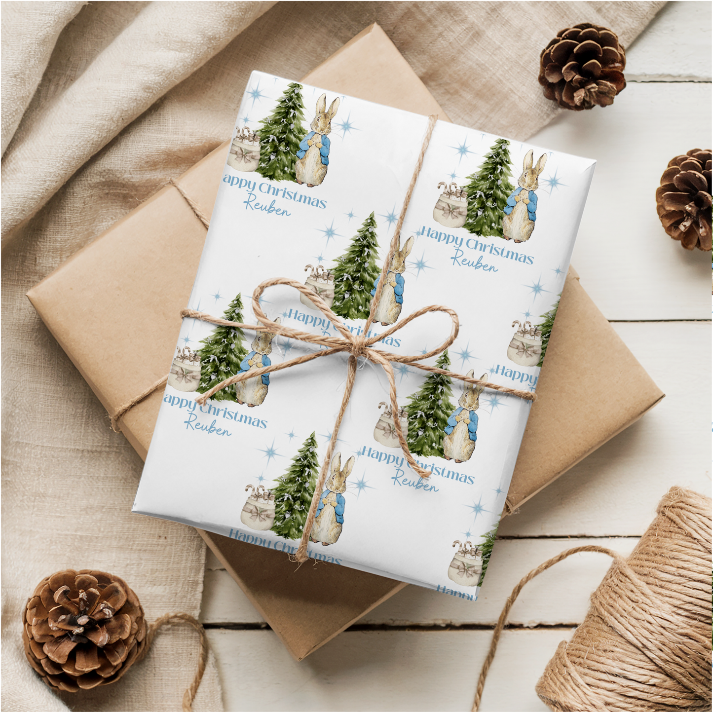 Peter Rabbit Christmas Wrapping Paper