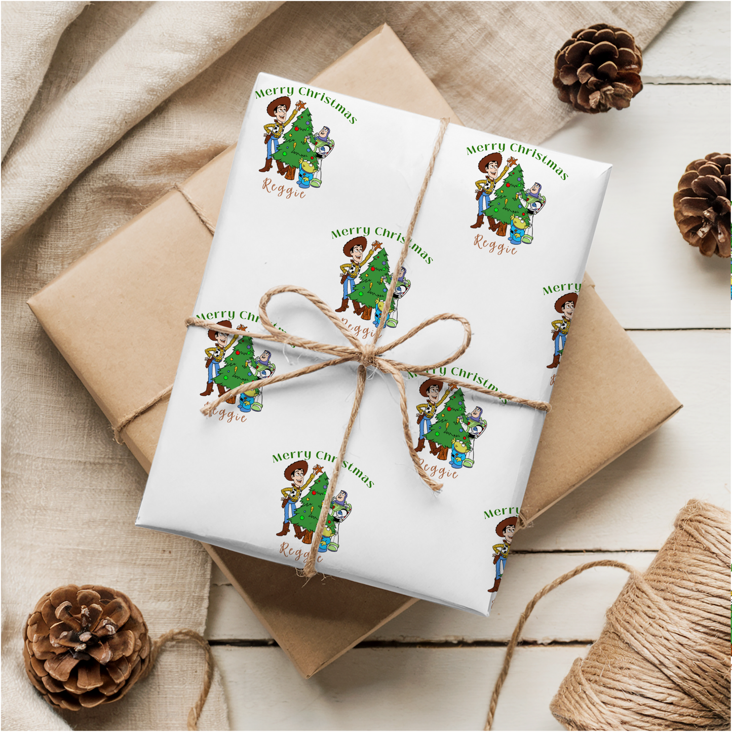 Toy Story Christmas Wrapping Paper