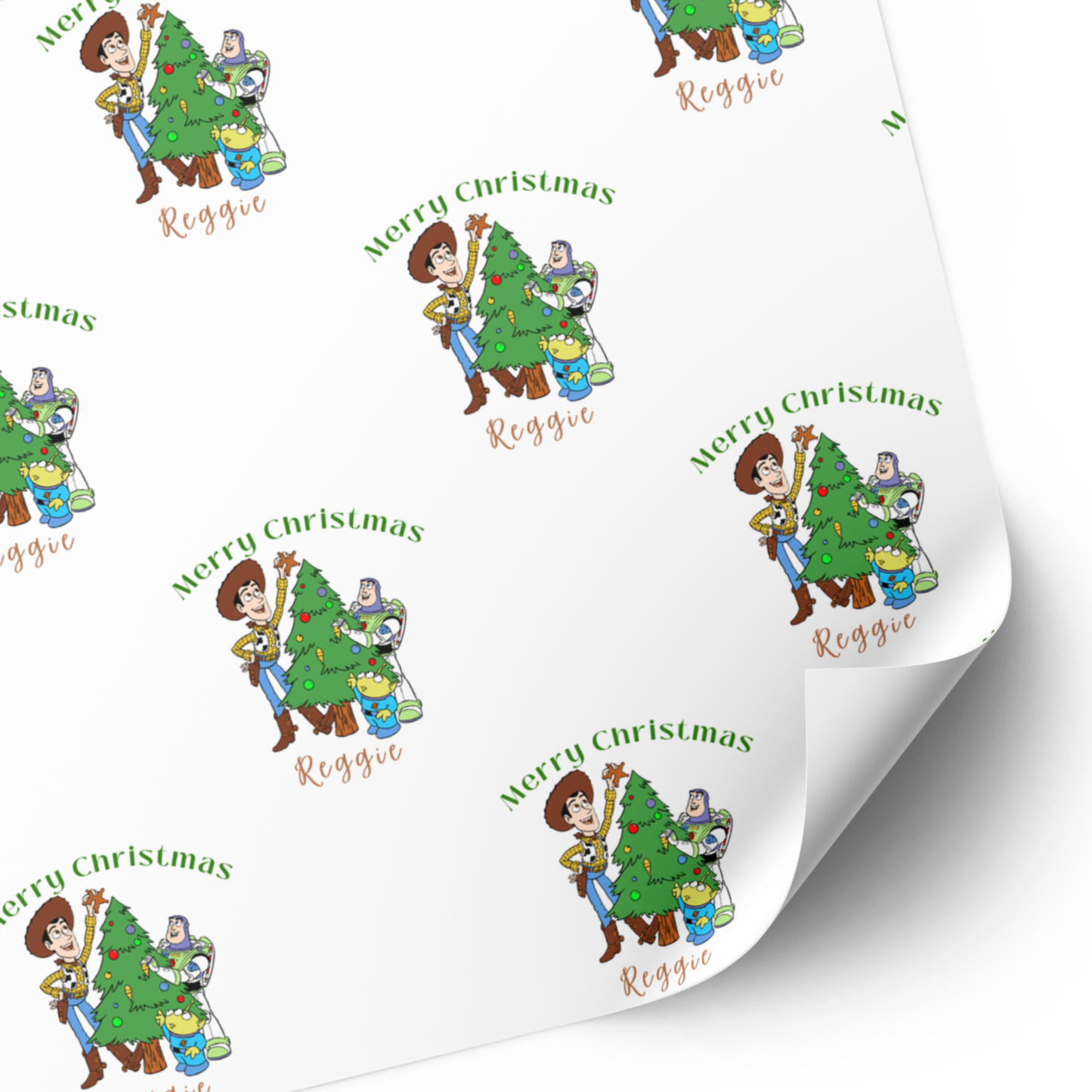 Toy Story Christmas Wrapping Paper
