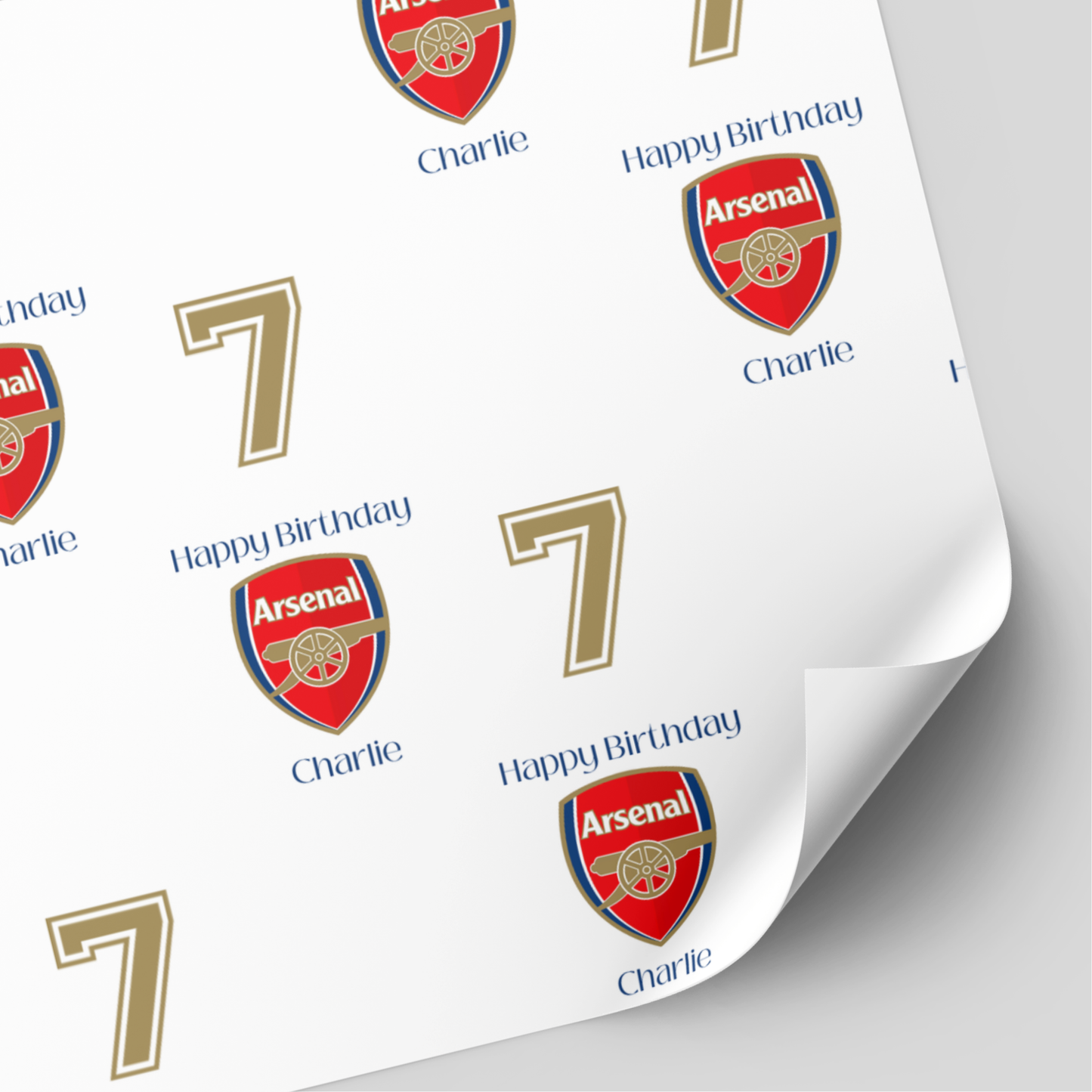 Football Birthday Wrapping Paper