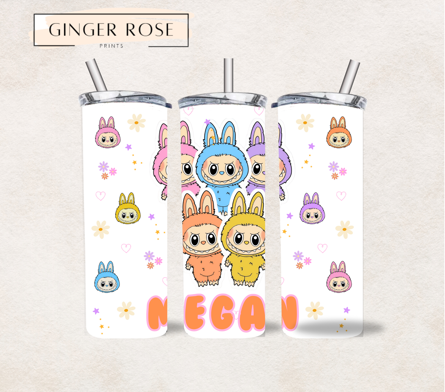 Personalised Labubu 20oz Tumbler