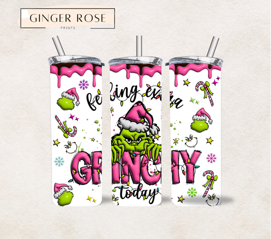 Feeling Extra Grinchy Tumbler