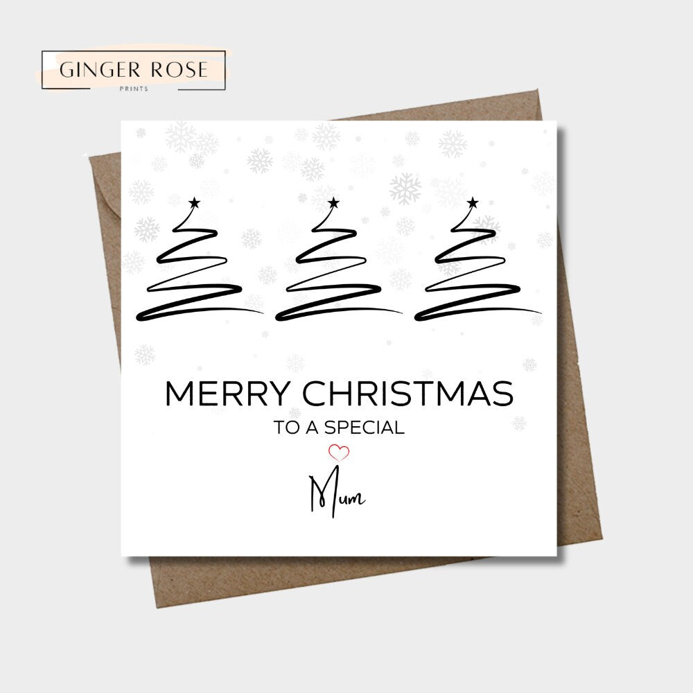 Merry Christmas To A Special Dad Card