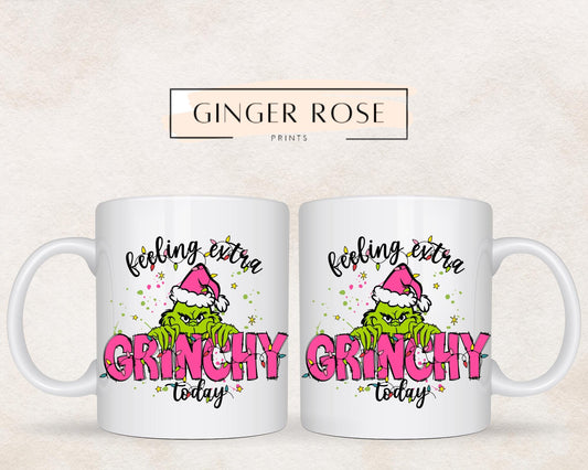 Feeling Extra Grinchy Today Mug